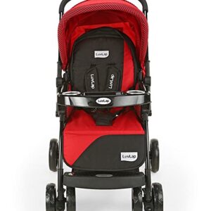 Luv Lap Galaxy Baby Stroller ,  Pram for Baby with 5 Point Safety Harness ,  Spacious Cushioned seat with Multi Level seat Recline ,  Easy Fold ,  Lightweight Baby Stroller for 0 to 3 Years  (5638)