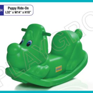 PGS-404 Puppy rideon Baby Horse Rider and Rocker for Kids/Rocker Indoors and Outdoors Made in India for 1-5 Years Unisex Kids