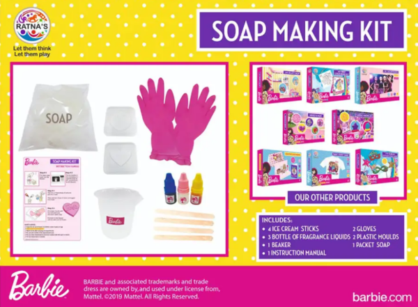 Barbie Soap Making Kit | SOAP MAKING KIT FOR GIRLS (7984) - Image 2